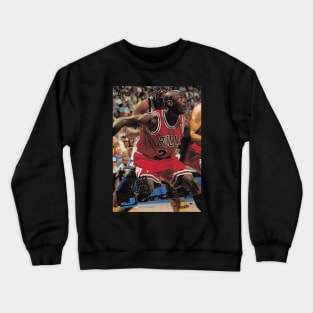 BASKETBALLART -JORDAN CARD 40 Crewneck Sweatshirt